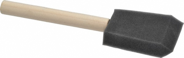 Weiler Paint Brush:  1" Wide, Foam,  Synthetic Bristle - 99801