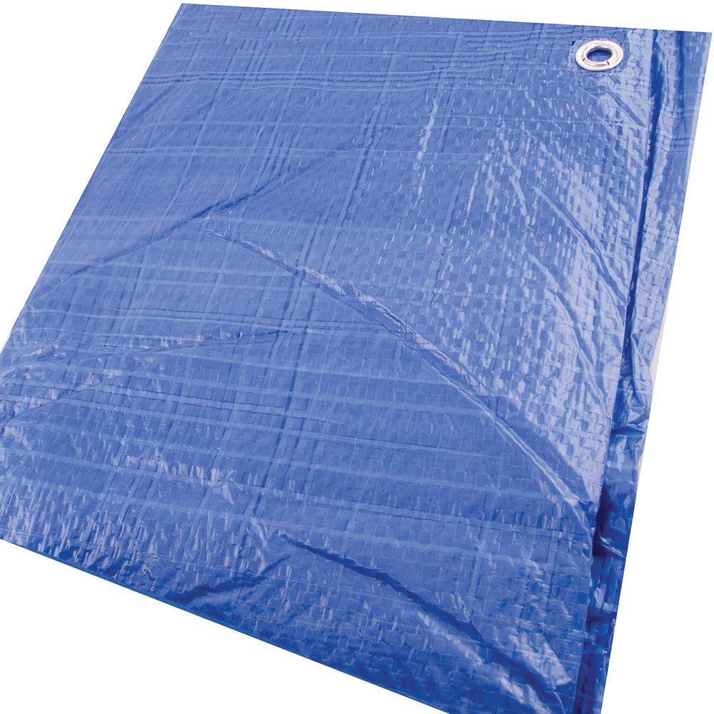 Ergodyne Tarp/Dust Cover: Green, Polyester, 10' Long x 10' Wide - 12901