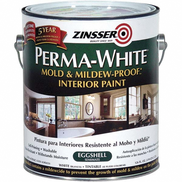 Rust-Oleum Industrial Enamel Paint: 5 gal, Gloss Finish, Light Base - 245532