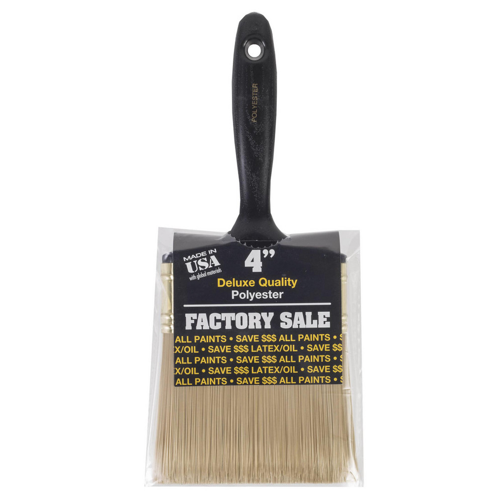 Osborn Paint Brush: 1/2" Wide, Polyester, Synthetic Bristle - 0008614400