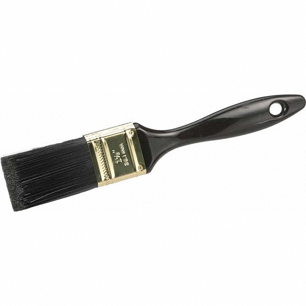 Osborn Paint Brush: 1/2" Wide, Polyester, Synthetic Bristle - 0008614400