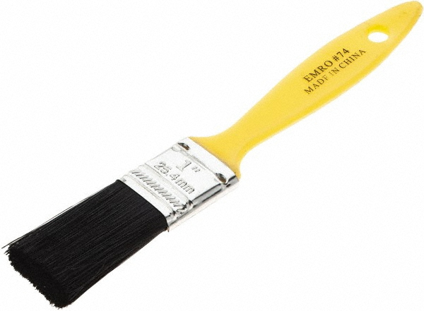 Osborn Paint Brush: 1/2" Wide, Polyester, Synthetic Bristle - 0008614400