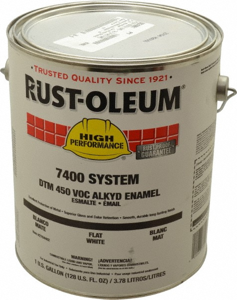 Rust-Oleum Industrial Enamel Paint: 1 gal, High-Gloss Finish, Red - 9465402