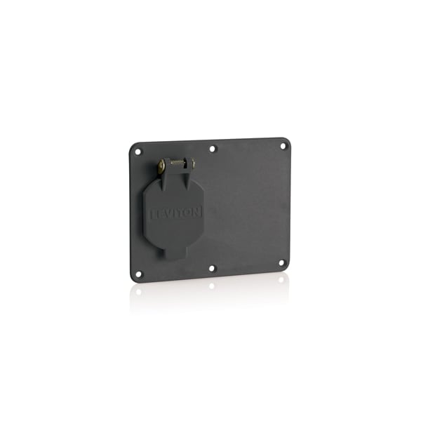 Leviton Blank 1 Gang Coverplate - 3261W-E