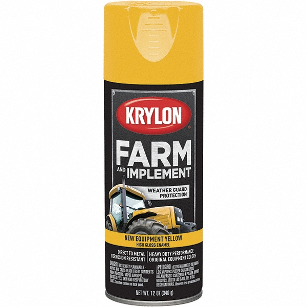 Krylon Acrylic Enamel Spray Paint: Sunbeam, Gloss, 12 oz - K02725007