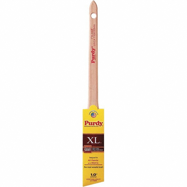 Purdy Paint Brush: 1-1/2" Wide, Nylon & Synthetic, Synthetic Bristle - 144152315