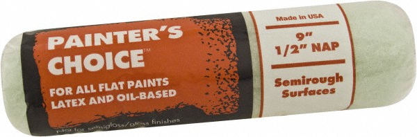 Wooster Brush Paint Roller Cover: 1/2" Nap, 9" Wide - R338-9