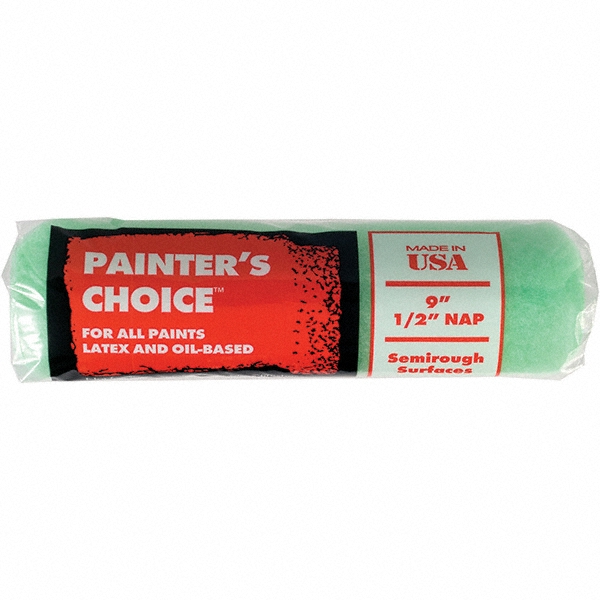 Wooster Brush Paint Roller Cover: 1/2" Nap, 9" Wide - R338-9