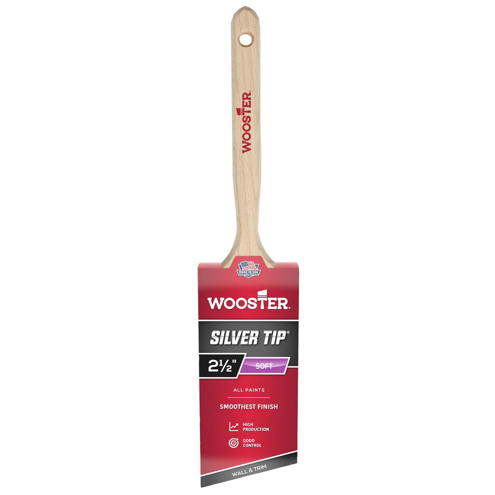 Wooster Brush Paint Brush: 2-1/2" Wide, Synthetic - Q3208-2-1/2