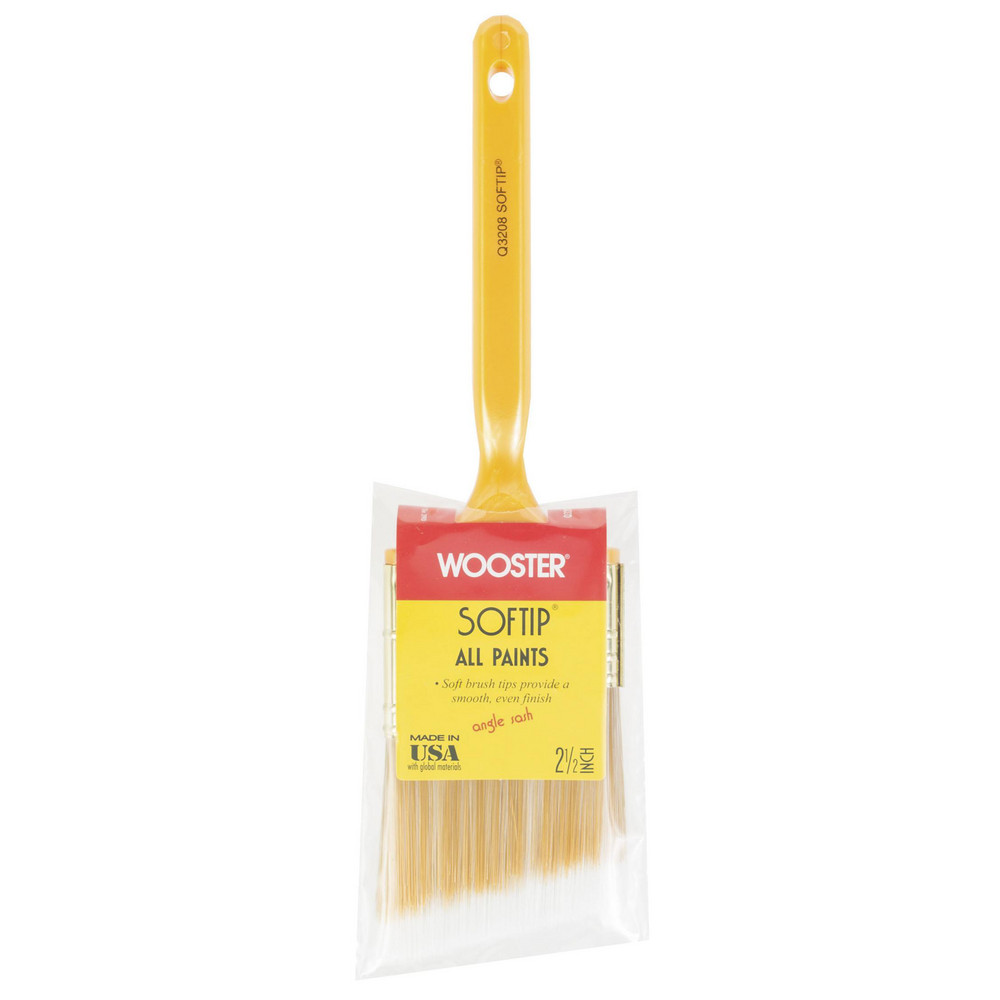 Wooster Brush Paint Brush: 2-1/2" Wide, Synthetic - Q3208-2-1/2