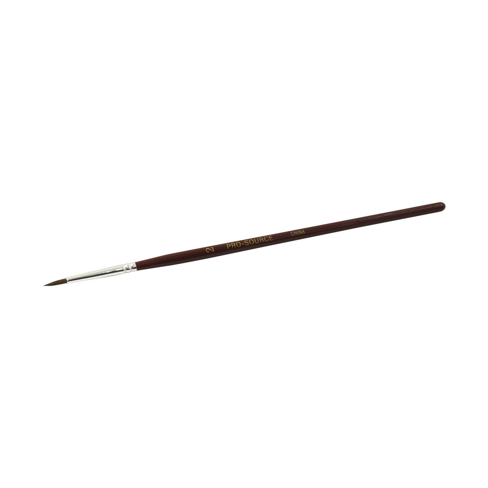 PRO-SOURCE Artist Brush: #10 Industry Size, 3/8" Wide, Nylon - AUB04-5