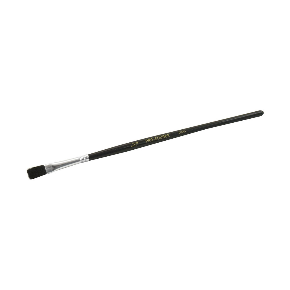 PRO-SOURCE Artist Brush: #10 Industry Size, 3/8" Wide, Nylon - AUB04-5