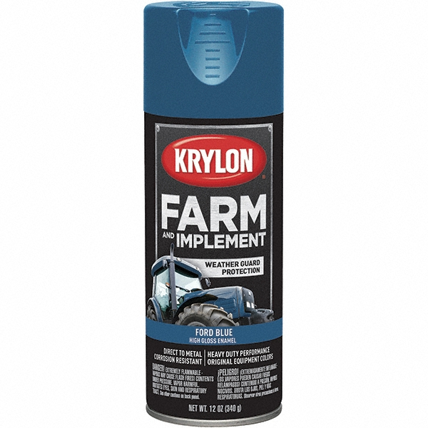 Krylon Acrylic Enamel Spray Paint: Rolling Surf, Satin, 12 oz - K02747007