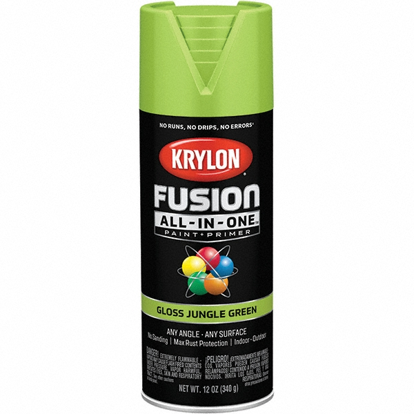 Krylon Acrylic Enamel Spray Paint: Rolling Surf, Satin, 12 oz - K02747007