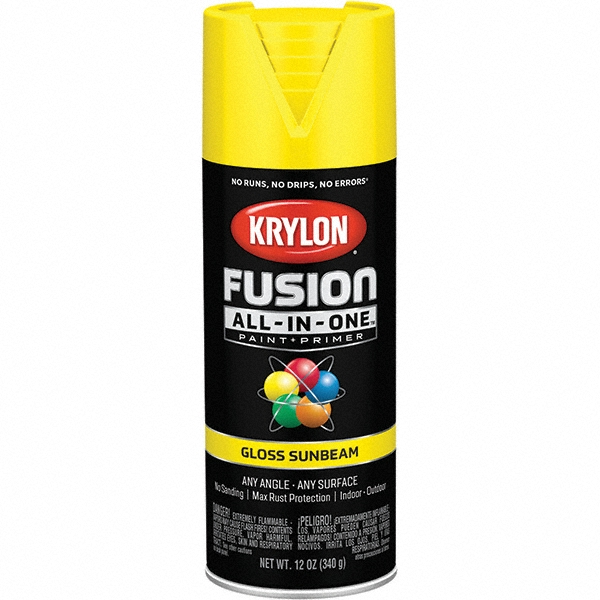Krylon Acrylic Enamel Spray Paint: Rolling Surf, Satin, 12 oz - K02747007
