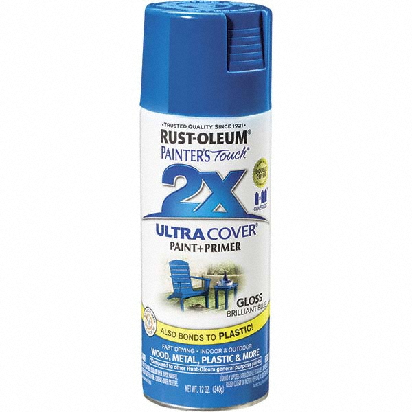 Krylon Acrylic Enamel Spray Paint: Rolling Surf, Satin, 12 oz - K02747007