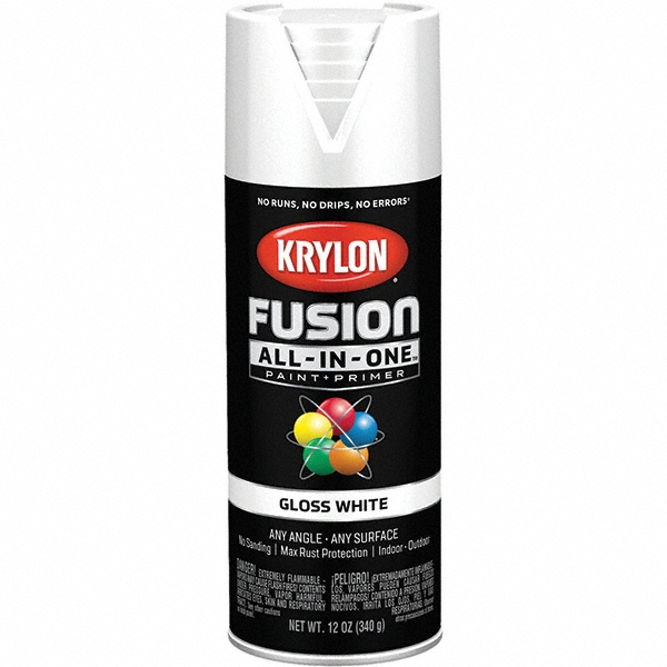Krylon Acrylic Enamel Spray Paint: Rolling Surf, Satin, 12 oz - K02747007
