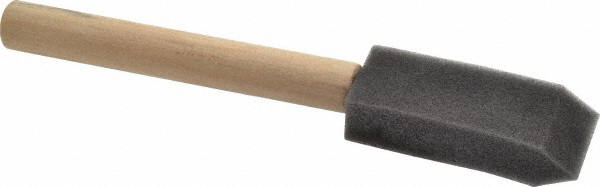 Weiler Paint Brush:  3" Wide, Foam,  Synthetic Bristle - 99806