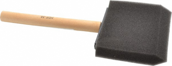 Weiler Paint Brush:  3" Wide, Foam,  Synthetic Bristle - 99806