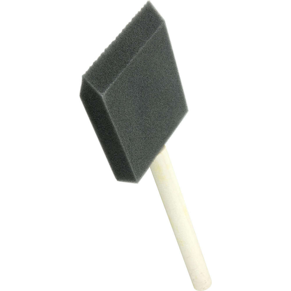 Weiler Paint Brush:  3" Wide, Foam,  Synthetic Bristle - 99806