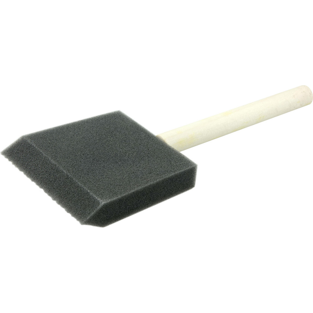 Weiler Paint Brush:  3" Wide, Foam,  Synthetic Bristle - 99806