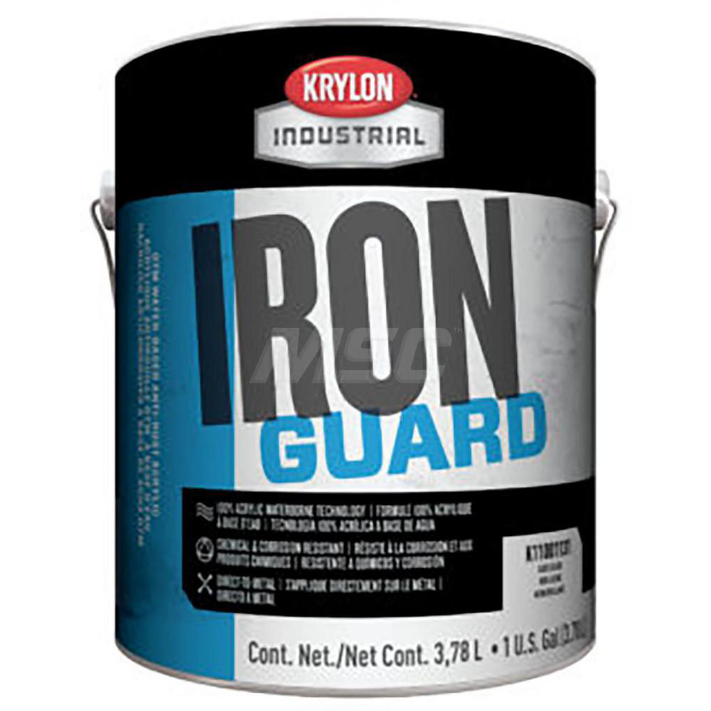 Krylon Acrylic Enamel Paint: 1 gal, High-Gloss Finish, Dark Machine Gray - K11006631