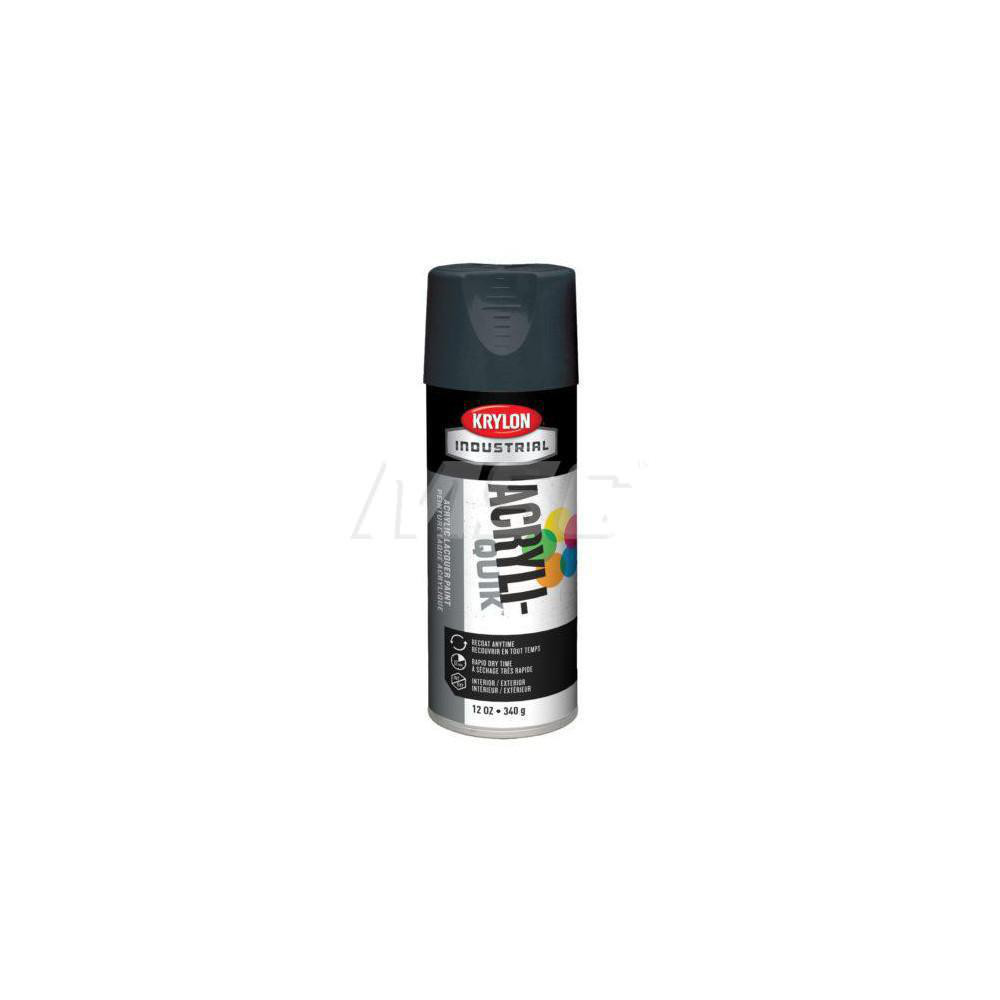 Krylon Acrylic Enamel Paint: 1 gal, High-Gloss Finish, Dark Machine Gray - K11006631