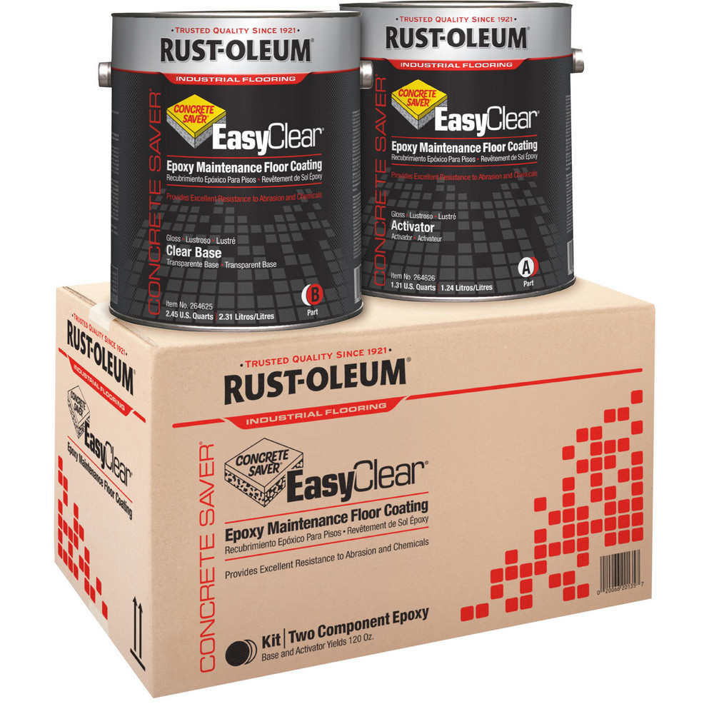 Rust-Oleum Protective Coating: 1 gal Can, High Gloss Finish, Gray - S6586413