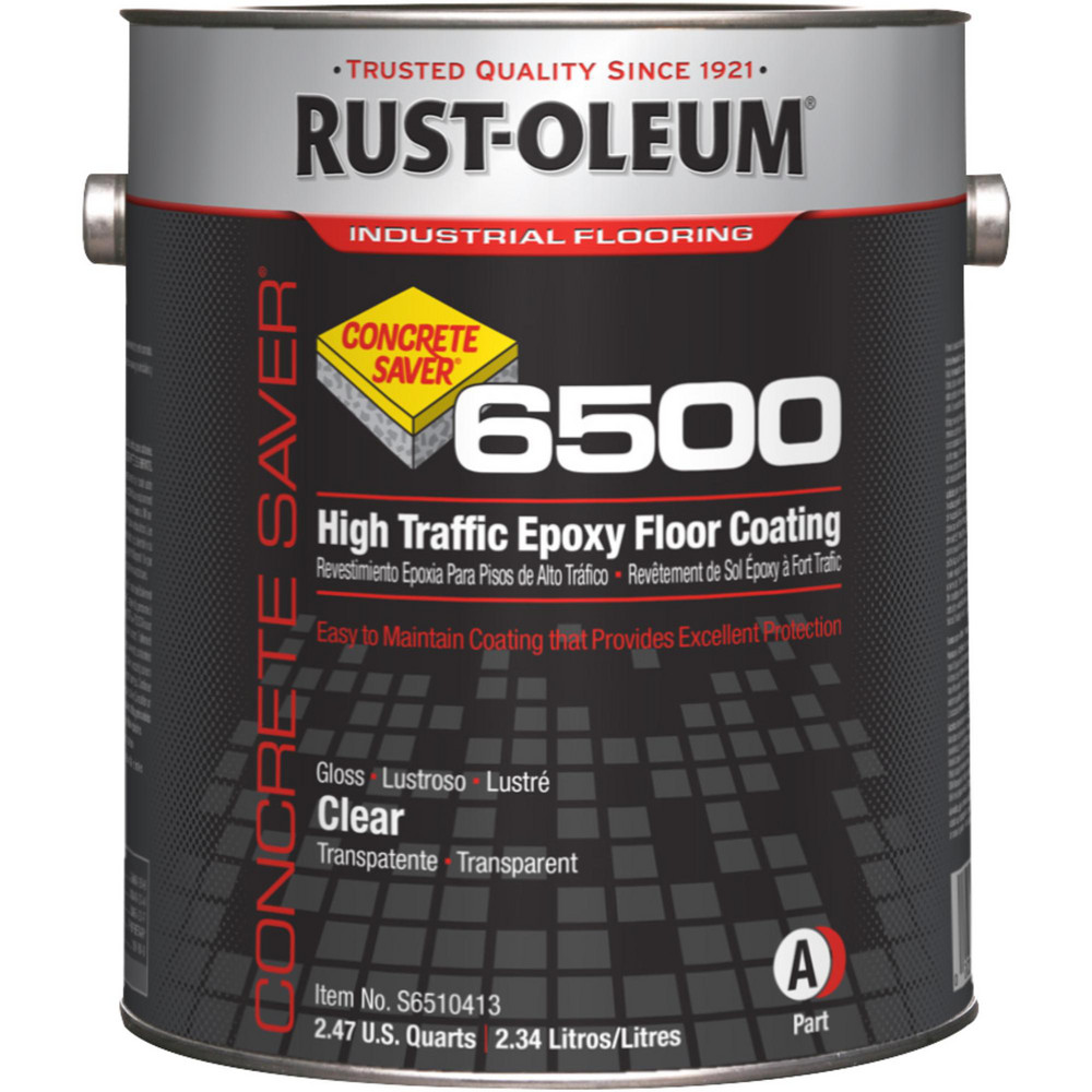 Rust-Oleum Protective Coating: 1 gal Can, High Gloss Finish, Gray - S6586413