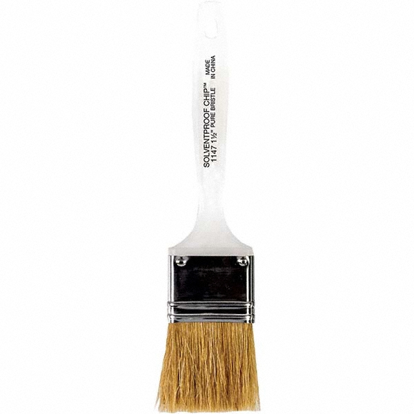 Wooster Brush Paint Brush: 1-1/2" Wide, Synthetic, Synthetic Bristle - Q3108-1-1/2