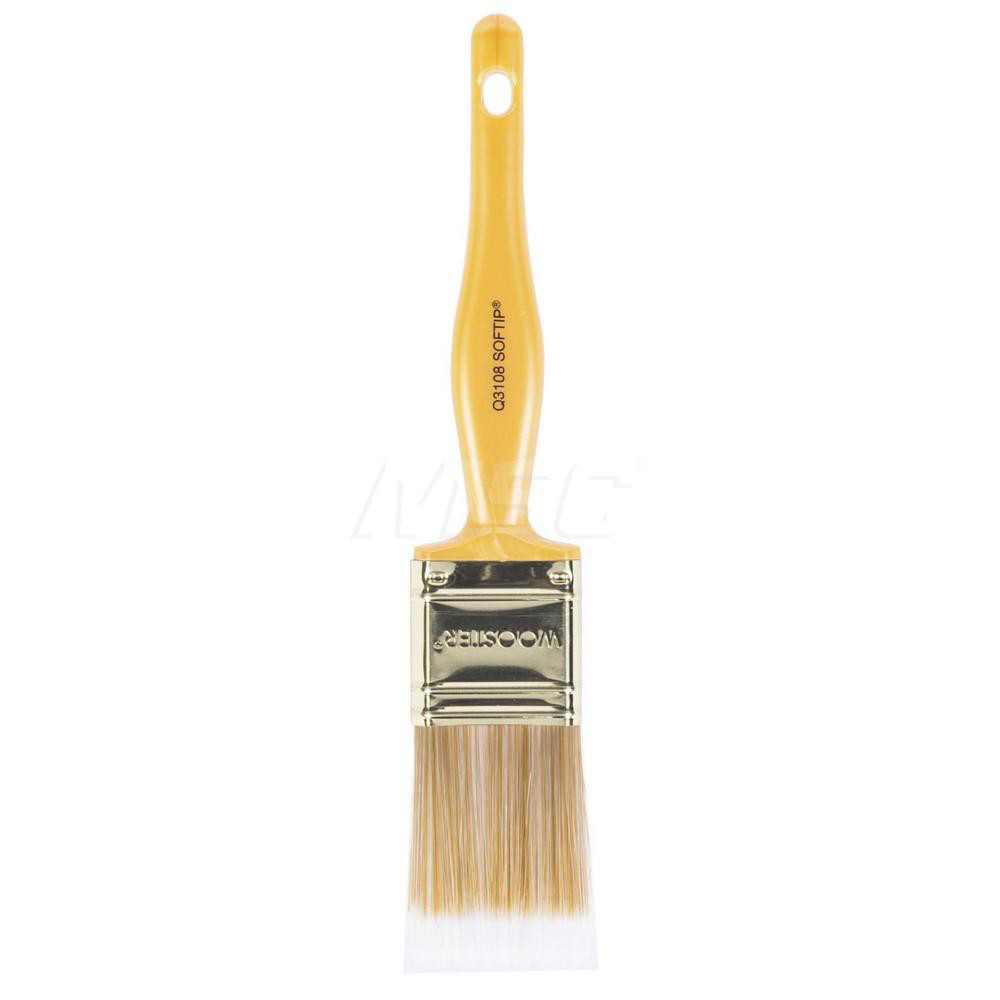 Wooster Brush Paint Brush: 1-1/2" Wide, Synthetic, Synthetic Bristle - Q3108-1-1/2