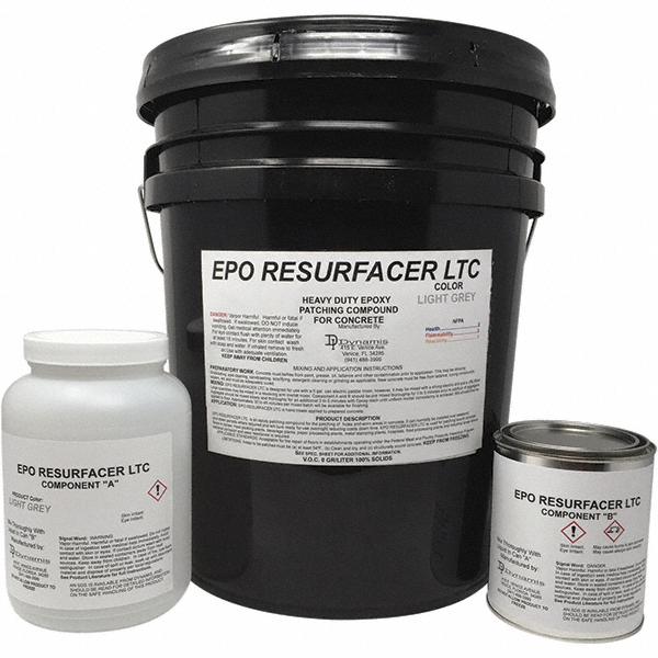 Made in USA 50 Lb Concrete Repair/Resurfacing - RES50LT.GREY