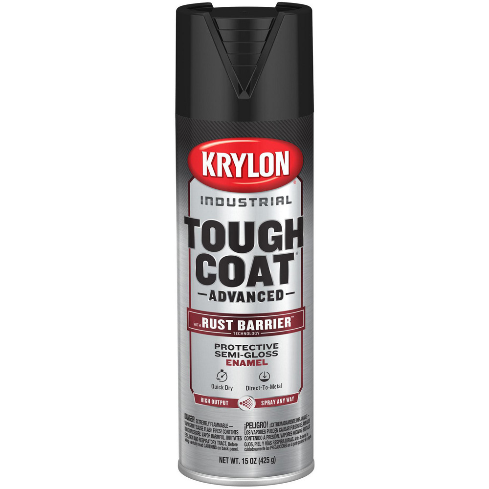 Krylon Spray Paint: Gray, Flat, 15 oz Net Fill, Rust-Preventive Acrylic Alkyd Enamel - K00859008
