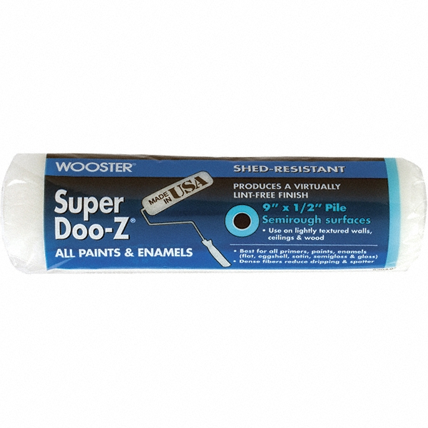 Wooster Brush Paint Roller Cover: 3/8" Nap, 18" Wide - R205-18