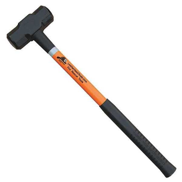 Leatherhead Tools Sledge Hammer, 24" Orange Fiberglass Handle, 6 lb. Head - SLO-6-24