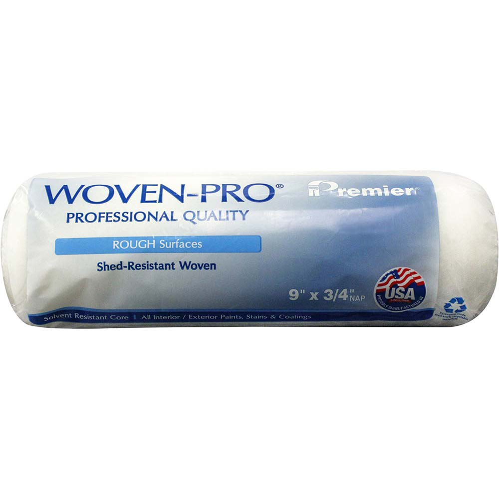 Premier Paint Roller Woven-Pro Paint Roller Cover: 3/16" Nap, 18" Wide - 1841