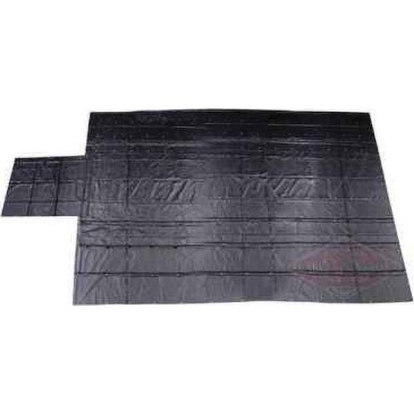 US Cargo Control Tarp/Dust Cover: 28' Wide, 28' Long, Polyester - HLT24288-BLK