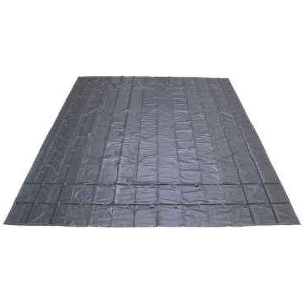 US Cargo Control Tarp/Dust Cover: 28' Wide, 28' Long, Polyester - HLT24288-BLK