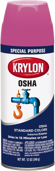 Krylon Acrylic Enamel Spray Paint: Purple, Gloss, 12 oz - K02719007
