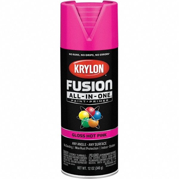 Krylon Acrylic Enamel Spray Paint: Purple, Gloss, 12 oz - K02719007