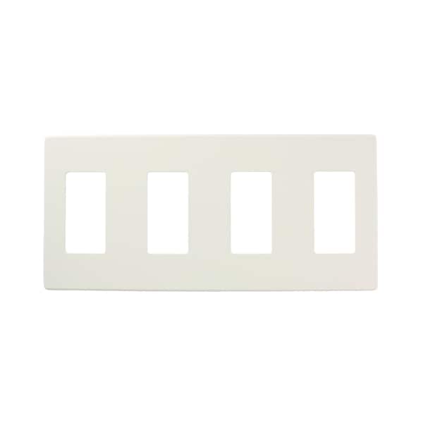 Leviton Dimmer Switch Renii Plate-4N0Wfin-Wht - AWP0F-40W