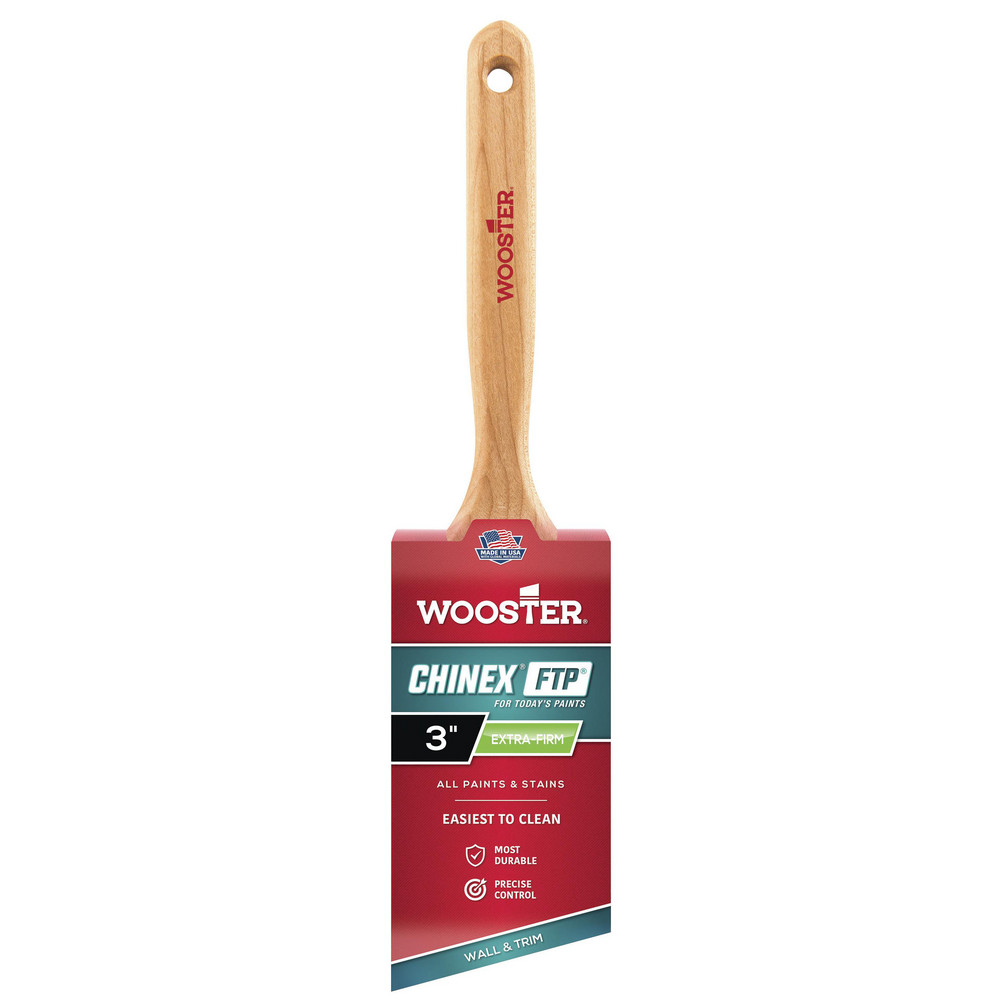 Wooster Brush Paint Brush: 3" Wide, Synthetic - 4410-3