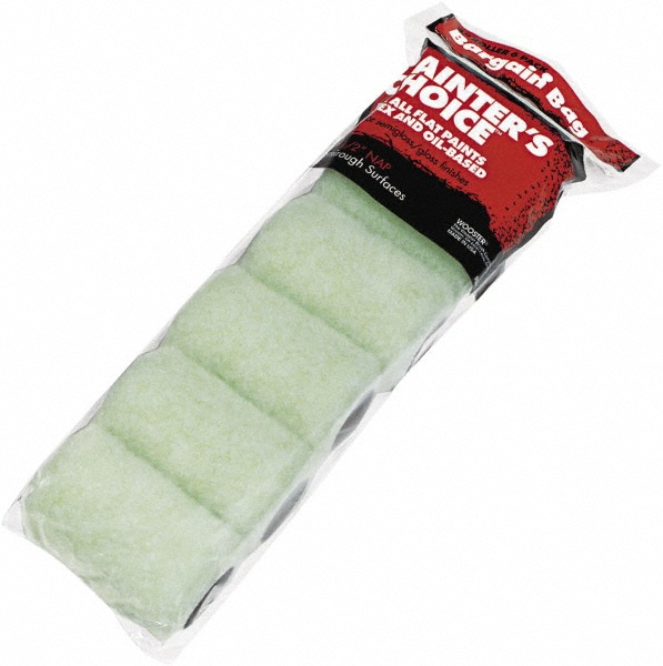 Wooster Brush Mini Paint Roller Cover: 1/2" Nap, 4" Wide - R231-4