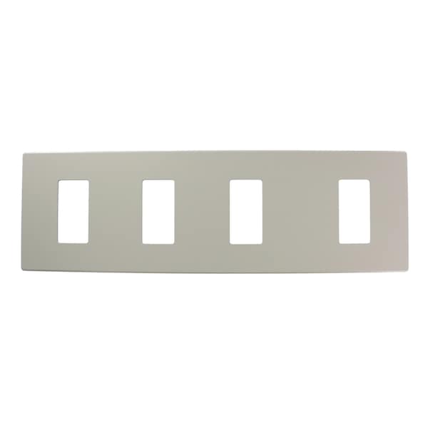 Leviton Dimmer Switch Renii Plate-1N3Wfin-Gry - AWP0F-13G