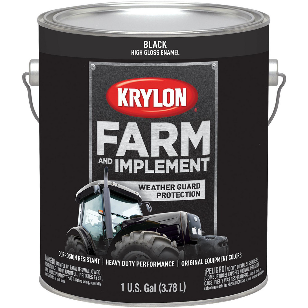 Krylon Brush-On Paint: 1 gal, High-Gloss Finish, Ford Blue - K01967008
