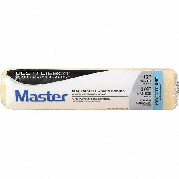 Bestt-Liebco Paint Roller Cover: 3/4" Nap, 12" Wide - 559011200