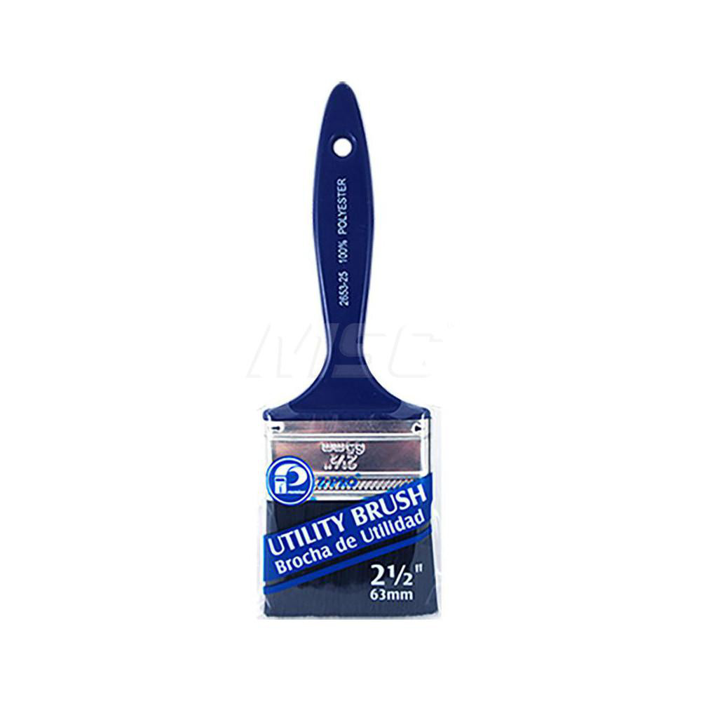 Premier Paint Roller Paint Brush: 2-1/2" Wide, Synthetic, Synthetic Bristle - 2653-25