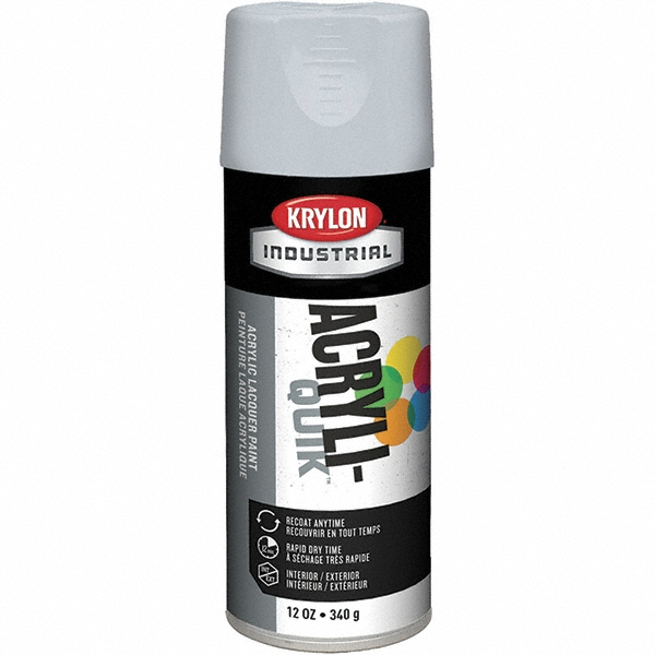 Rust-Oleum Industrial Enamel Paint: 1 gal, Flat Finish, Black - 412402