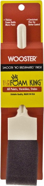 Weiler Paint Brush:  4" Wide, Polypropylene,  Synthetic Bristle - 40141