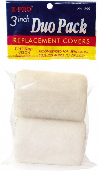 Premier Paint Roller Paint Roller Cover: 1/4" Nap, 3" Wide - 333-M